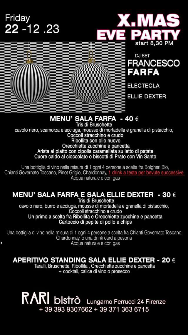 Photo Gallery X.MAS EVE PARTY @ RARI BISTRO